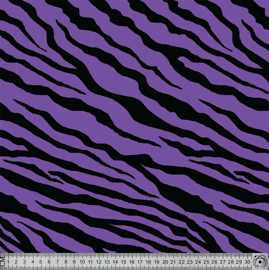 Z4 Purple Zebra Print. – Fabricsverse
