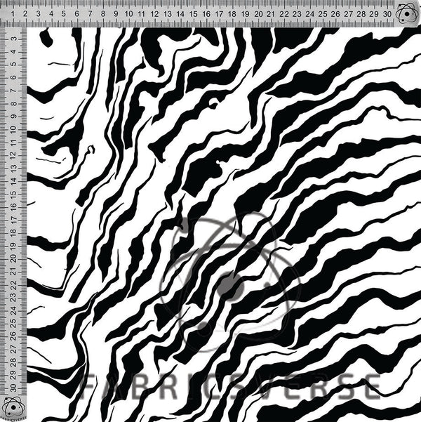 A5 ABSTRACT STRIPE BLACK AND WHITE.