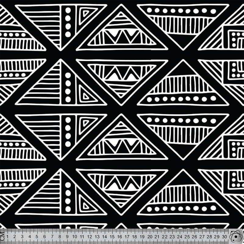 A63 Black and White Aztec.