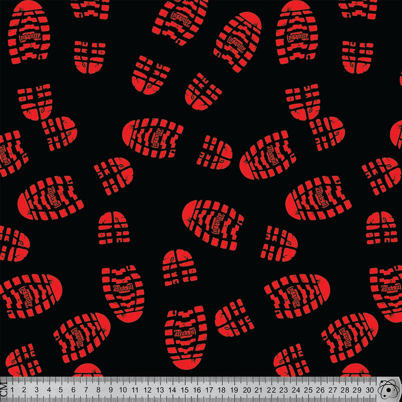 C14 Boot Print Red.