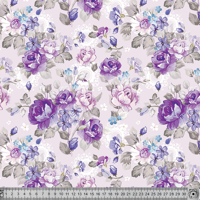 F55 Purple Floral.