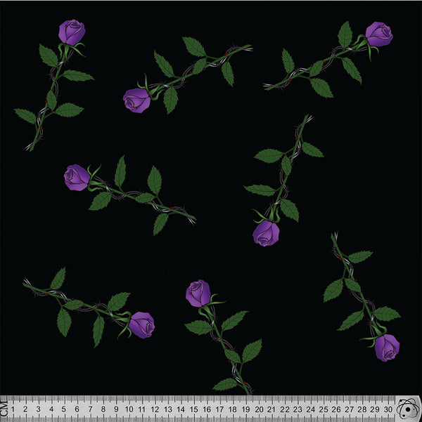 F68 Rose Purple Black.