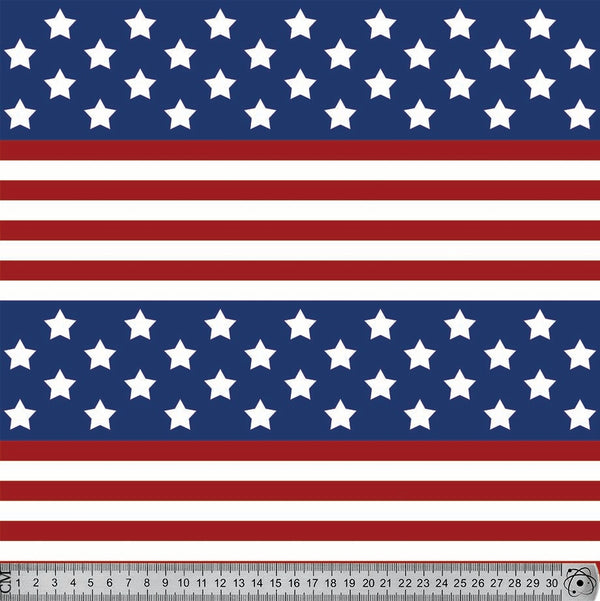 FG17 USA Stripe stars pattern.