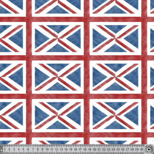 FG3 Faded Union Jack Flag Pattern.