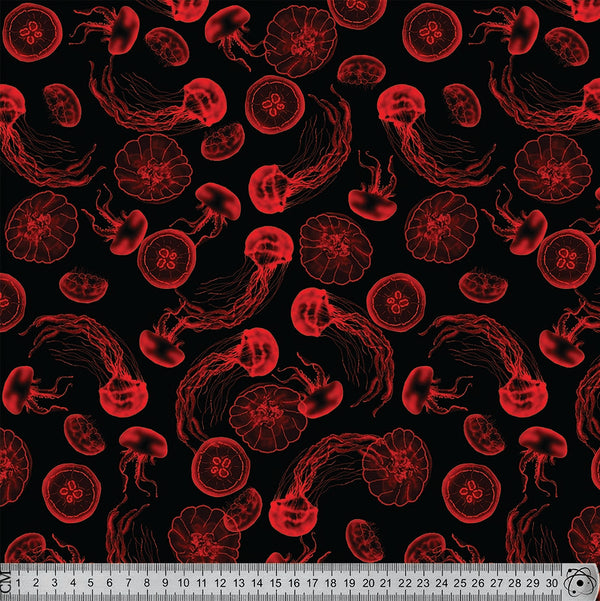 J015F Red Jellyfish Print.