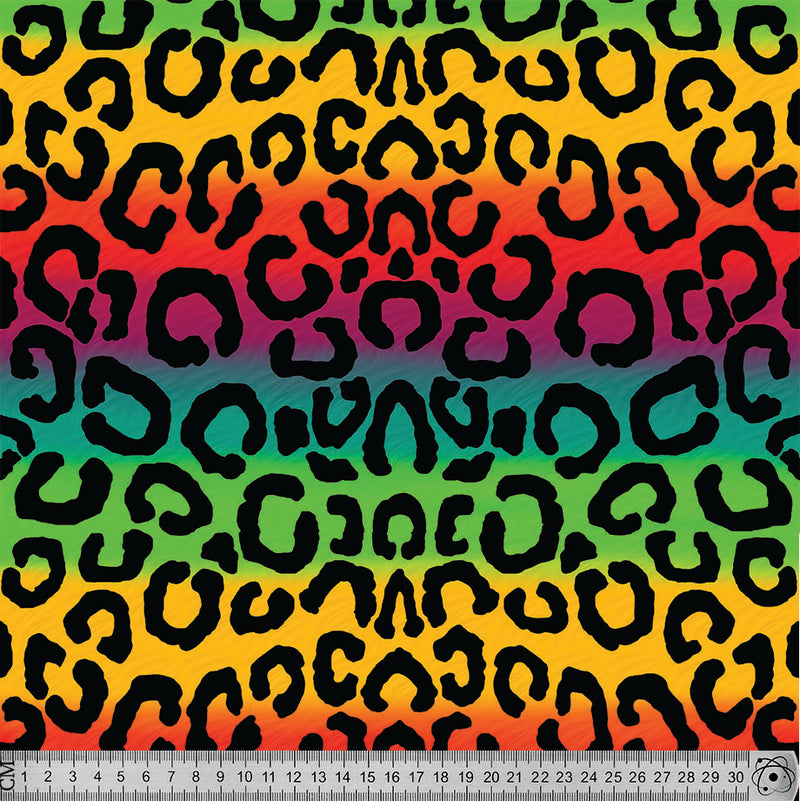 J017G New Rainbow Leopard Print.