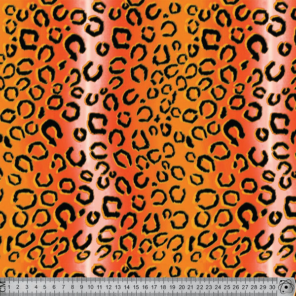 J020 Ombre Orange Leopard.