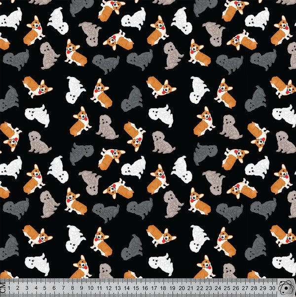 J038 Puppies Print.