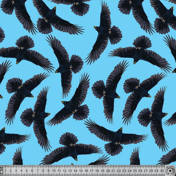 J044 Raven Blue Ground Print.