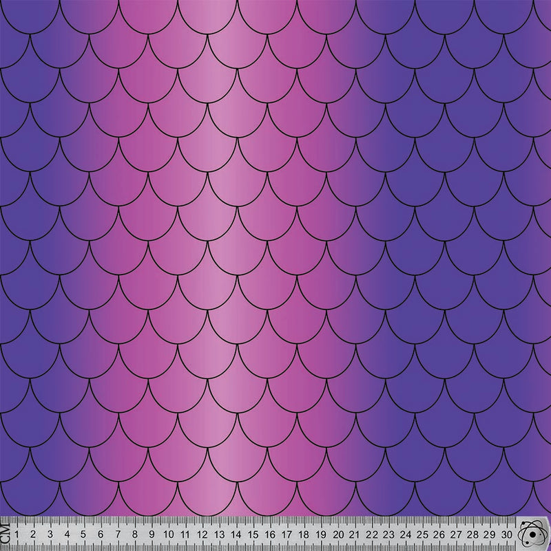 J049 Pink Purple Scales Print.