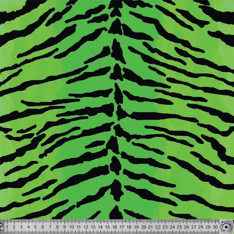 J058 Green tiger Print.