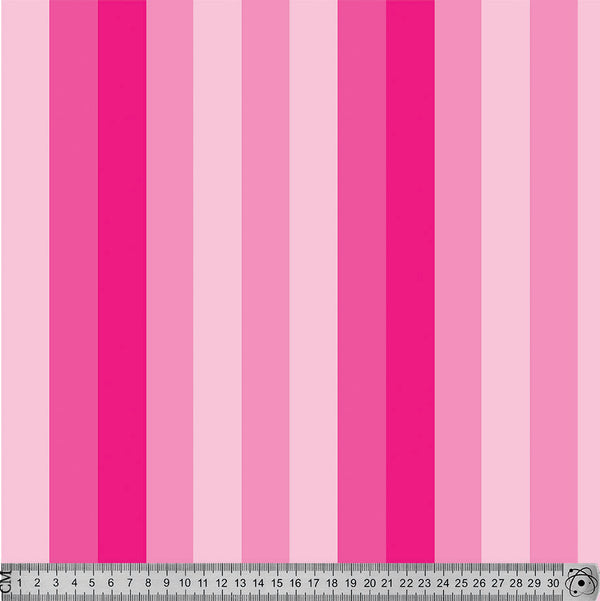 LSCV637P Pink tonal stripe print tile.
