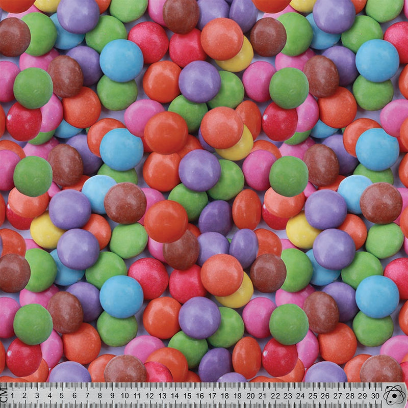 LV49 Smarties Colourful sweets Print.