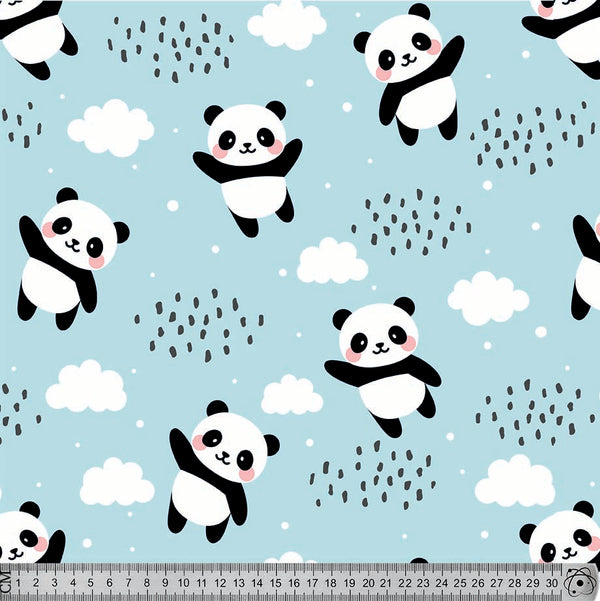 PC1 Pandas and Clouds print.