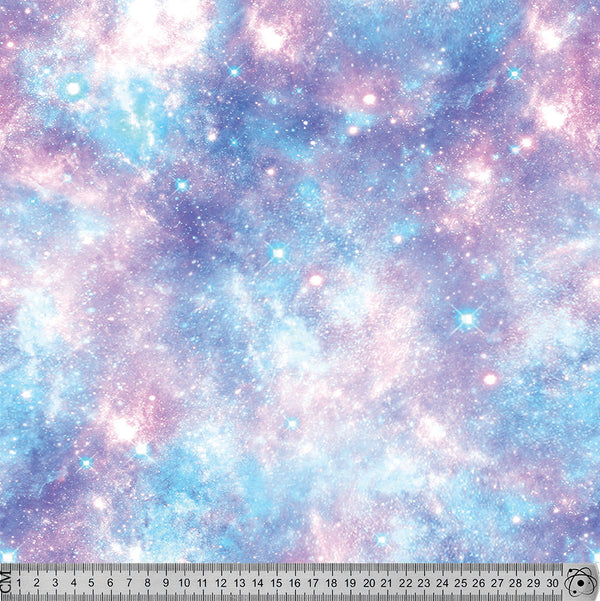 S289 Light blue and pink galaxy.