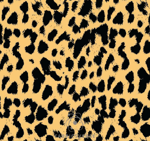 5344 Orange Cheetah Print.
