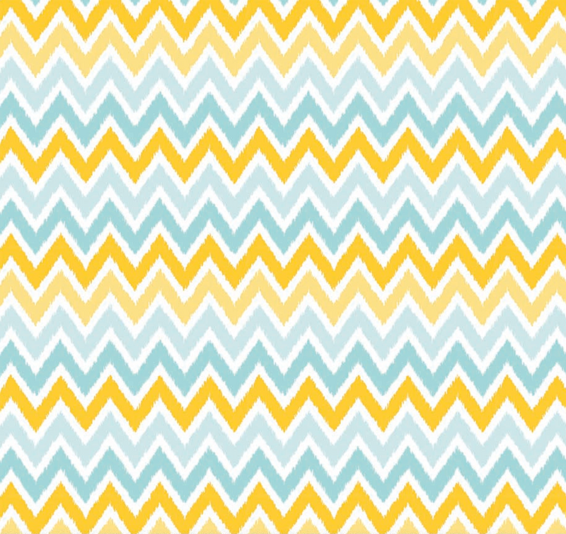 A133 Chevron Yellow and Blue.