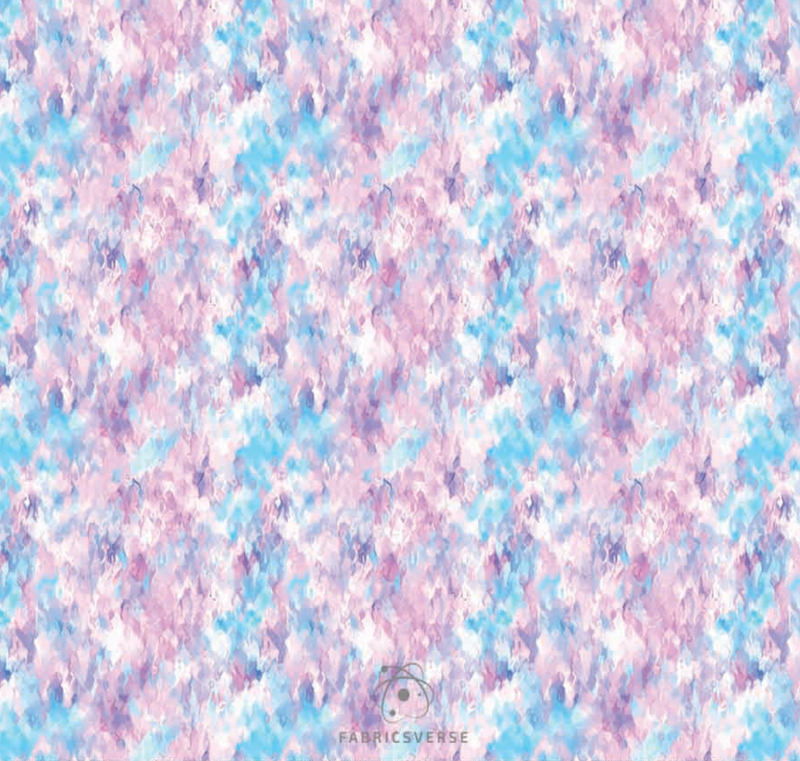A15 Pink and Blue paint Abstract.
