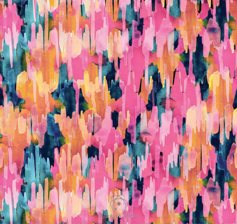 A16 Pink and Orange Abstract.