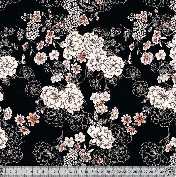 V5622 Peach Flowers.