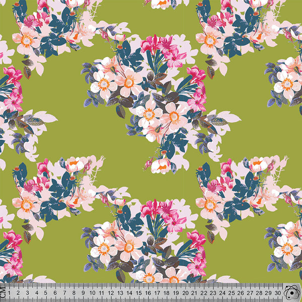V5639 Khakhi Floral.