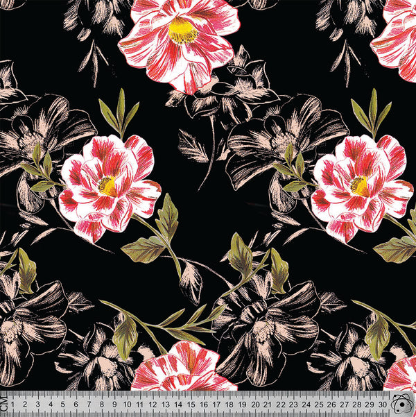 V5655 RedRose Black Base.