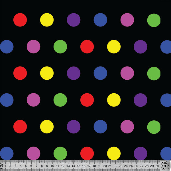 multi color spots.