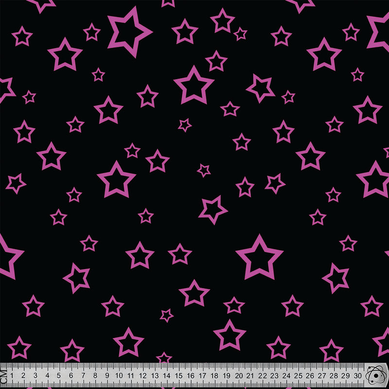 stars pink pattern.