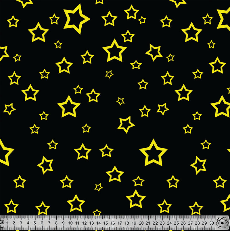 stars yellow pattern.